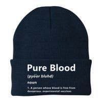 Pure Blood Definition Knit Cap Winter Beanie