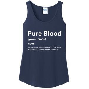 Pure Blood Definition Ladies Essential Tank