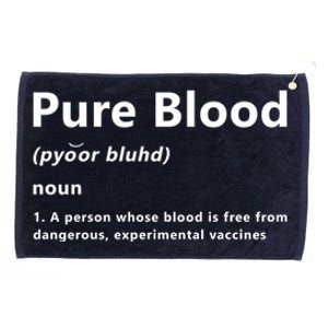 Pure Blood Definition Grommeted Golf Towel