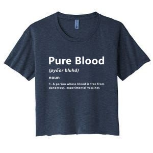 Pure Blood Definition Women's Crop Top Tee