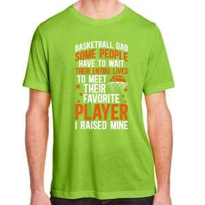 Proud Basketball Dad Basketball Player Dad Basketball Father Meaningful Gift Adult ChromaSoft Performance T-Shirt