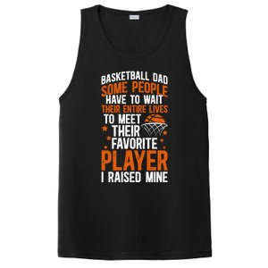 Proud Basketball Dad Basketball Player Dad Basketball Father Meaningful Gift PosiCharge Competitor Tank