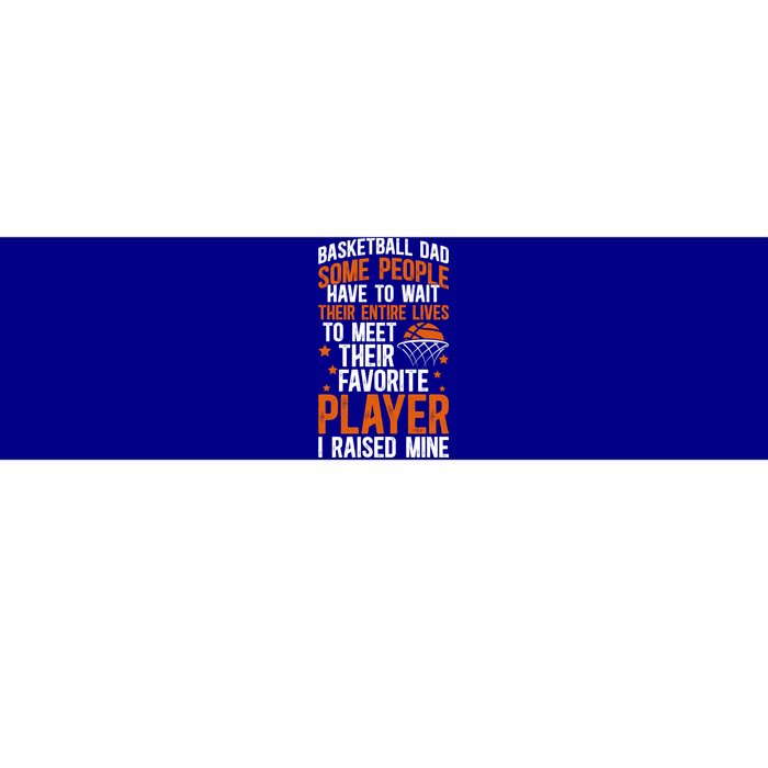 Proud Basketball Dad Basketball Player Dad Basketball Father Meaningful Gift Bumper Sticker