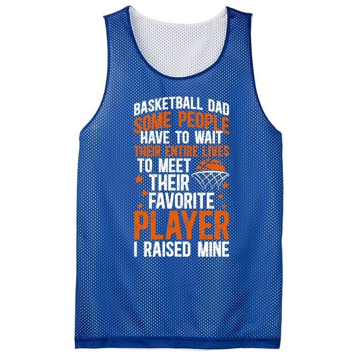 Proud Basketball Dad Basketball Player Dad Basketball Father Meaningful Gift Mesh Reversible Basketball Jersey Tank