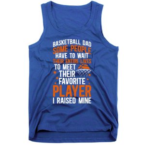 Proud Basketball Dad Basketball Player Dad Basketball Father Meaningful Gift Tank Top