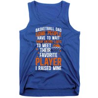 Proud Basketball Dad Basketball Player Dad Basketball Father Meaningful Gift Tank Top