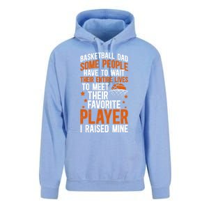 Proud Basketball Dad Basketball Player Dad Basketball Father Meaningful Gift Unisex Surf Hoodie