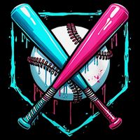 Pocket Baseball Drip Bats Ice Cream Drip Sports Backpack