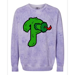 Phanatic Baseball Design Colorblast Crewneck Sweatshirt