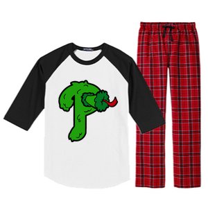 Phanatic Baseball Design Raglan Sleeve Pajama Set