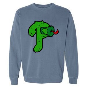 Phanatic Baseball Design Garment-Dyed Sweatshirt