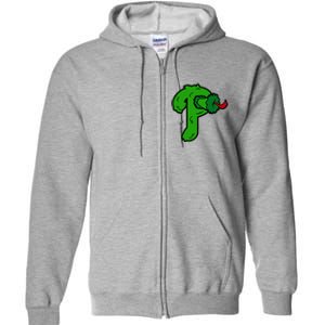 Phanatic Baseball Design Full Zip Hoodie