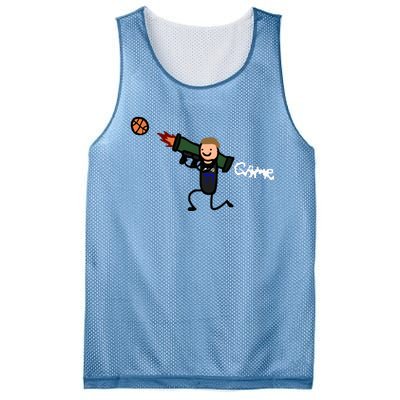 Paint Bazooka Doncic Limited Mesh Reversible Basketball Jersey Tank