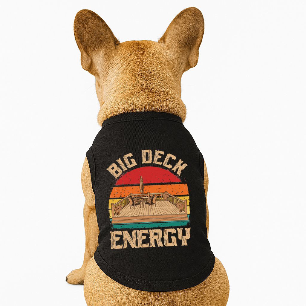 Patio Big Deck Energy Grilling Outdoorsy Meat Bbq Smoker Doggie Tank