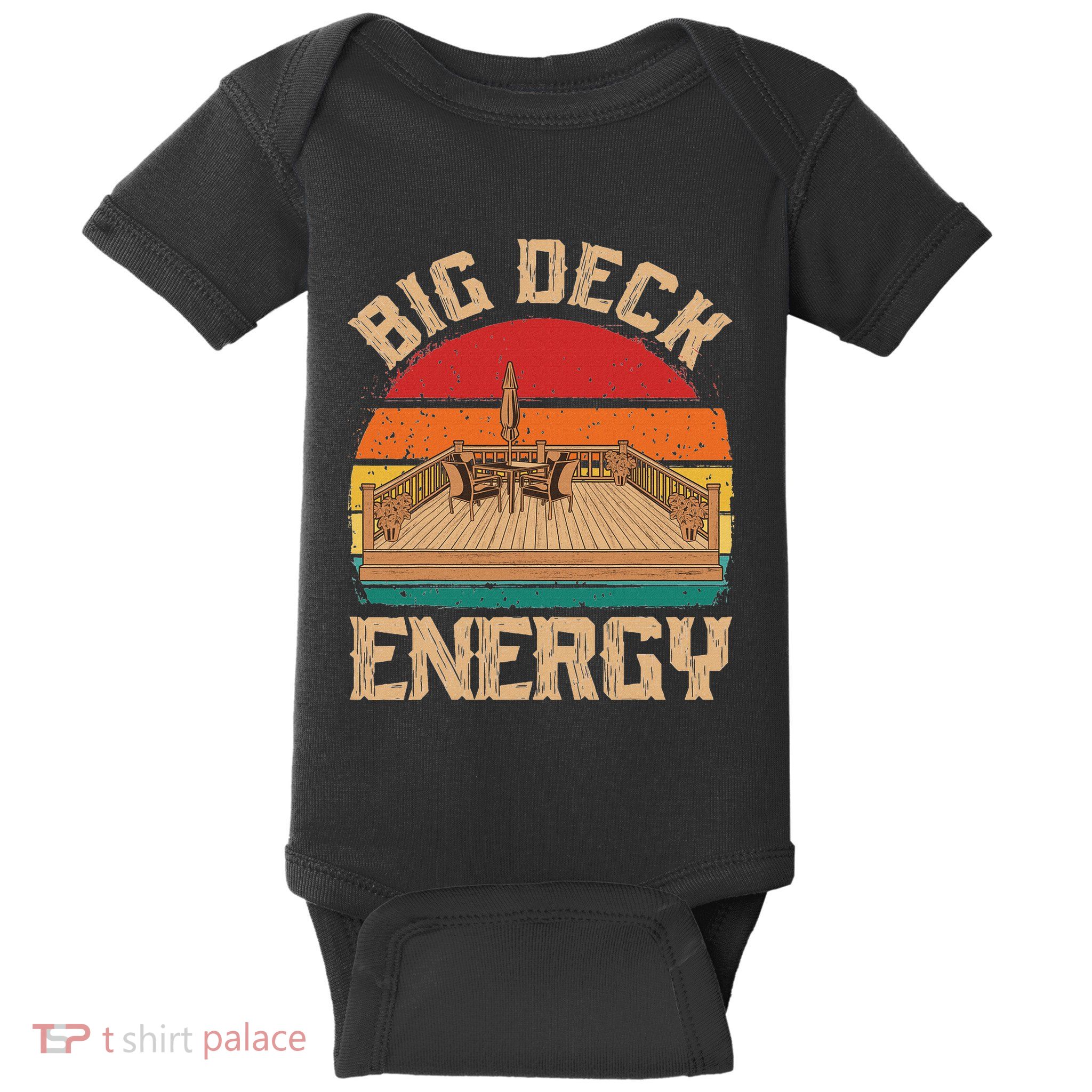 Patio Big Deck Energy Grilling Outdoorsy Meat Bbq Smoker Baby Bodysuit