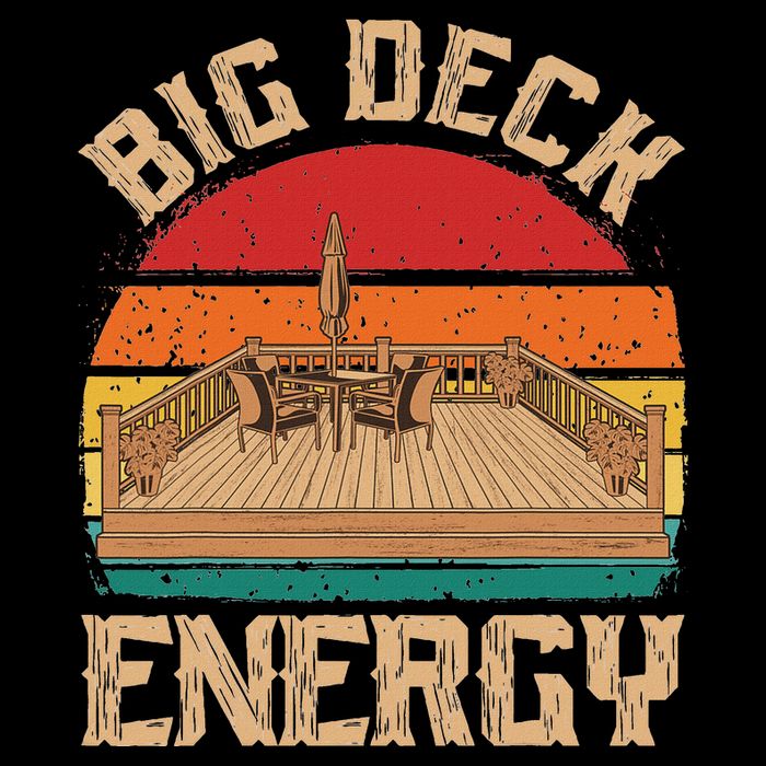 Patio Big Deck Energy Grilling Outdoorsy Meat Bbq Smoker Women's V-Neck T-Shirt