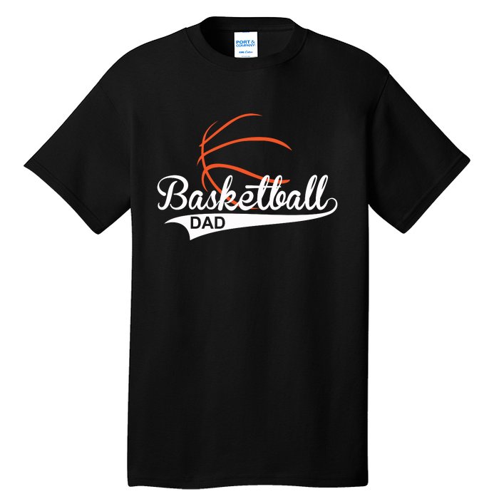 Proud Basketball Dad Funny Gift Tall T-Shirt