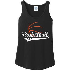 Proud Basketball Dad Funny Gift Ladies Essential Tank