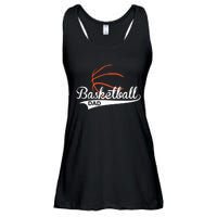 Proud Basketball Dad Funny Gift Ladies Essential Flowy Tank