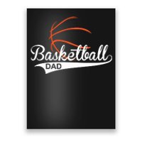 Proud Basketball Dad Funny Gift Poster