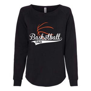 Proud Basketball Dad Funny Gift Womens California Wash Sweatshirt