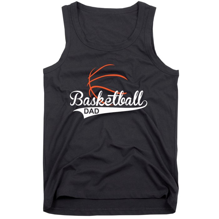 Proud Basketball Dad Funny Gift Tank Top