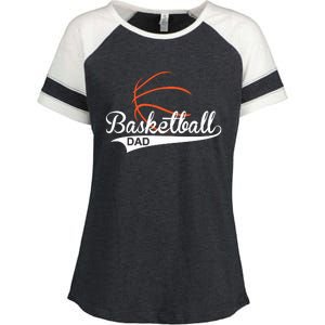 Proud Basketball Dad Funny Gift Enza Ladies Jersey Colorblock Tee