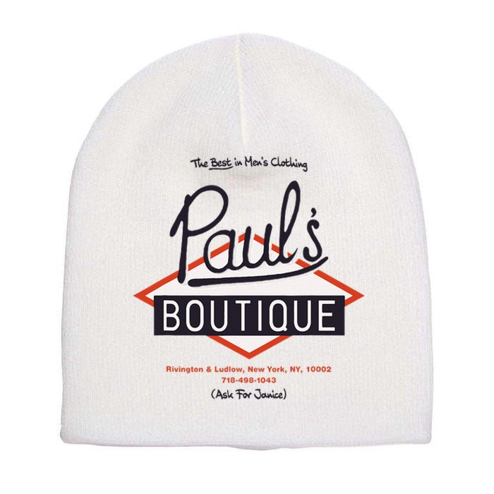 Paul Boutique Diamond Logo Short Acrylic Beanie