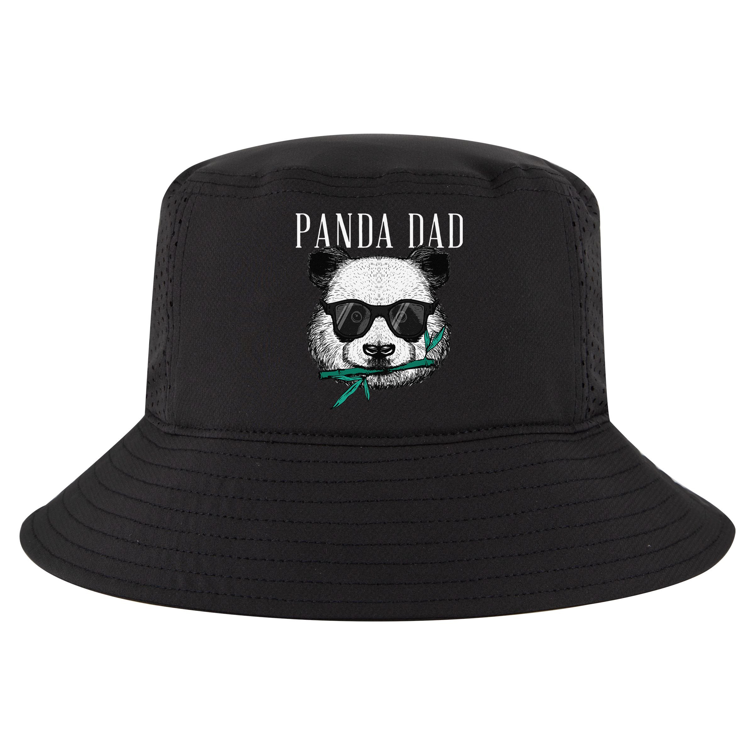 Panda Bear Dad Coolest Father Fun Fathers Day Sunglasses Cool Comfort Performance Bucket Hat