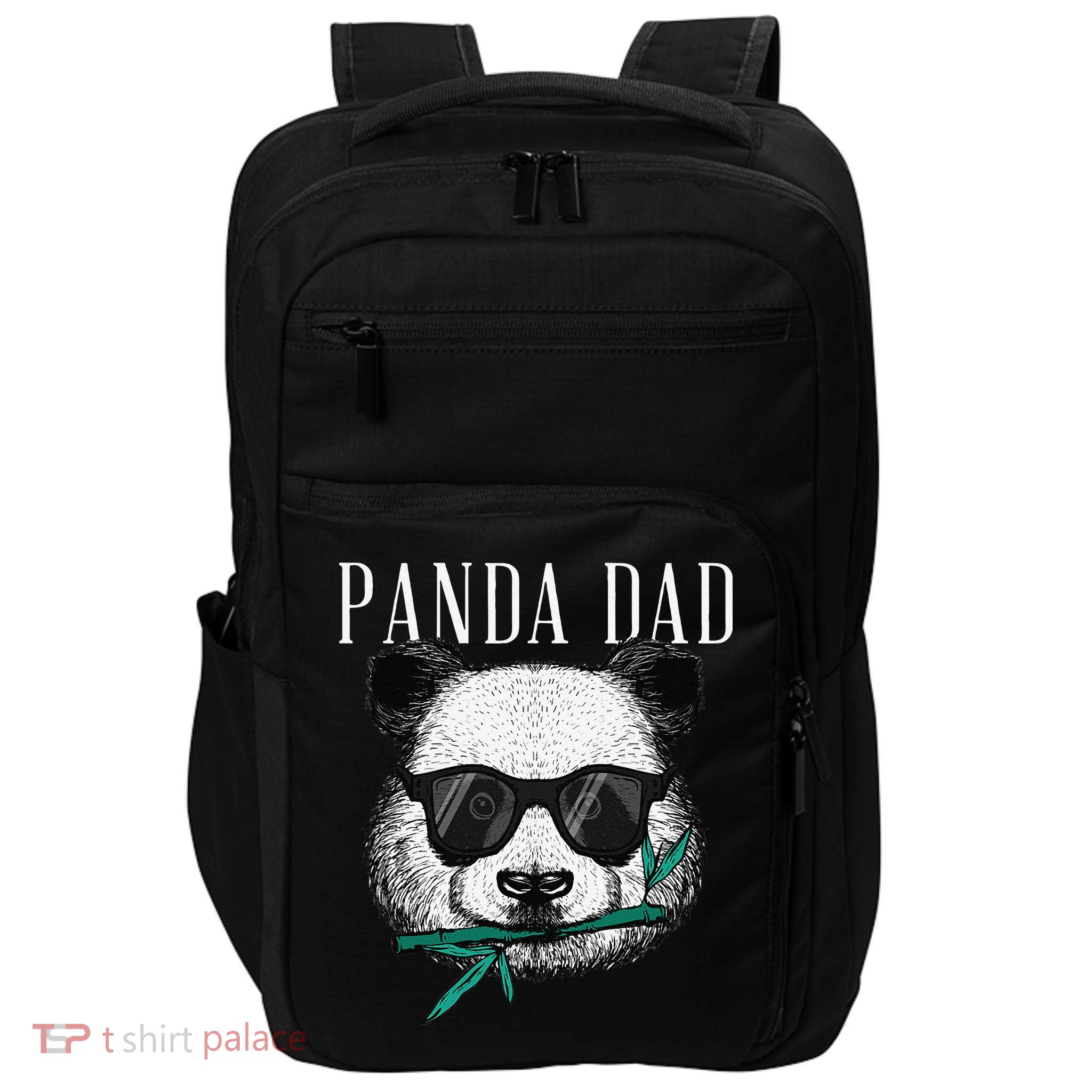 Panda Bear Dad Coolest Father Fun Fathers Day Sunglasses Impact Tech Backpack