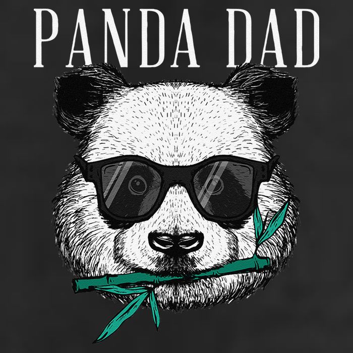 Panda Bear Dad Coolest Father Fun Fathers Day Sunglasses Adult Drive Performance Visor