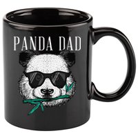 Panda Bear Dad Coolest Father Fun Fathers Day Sunglasses 11oz C Handle Ceramic Mug