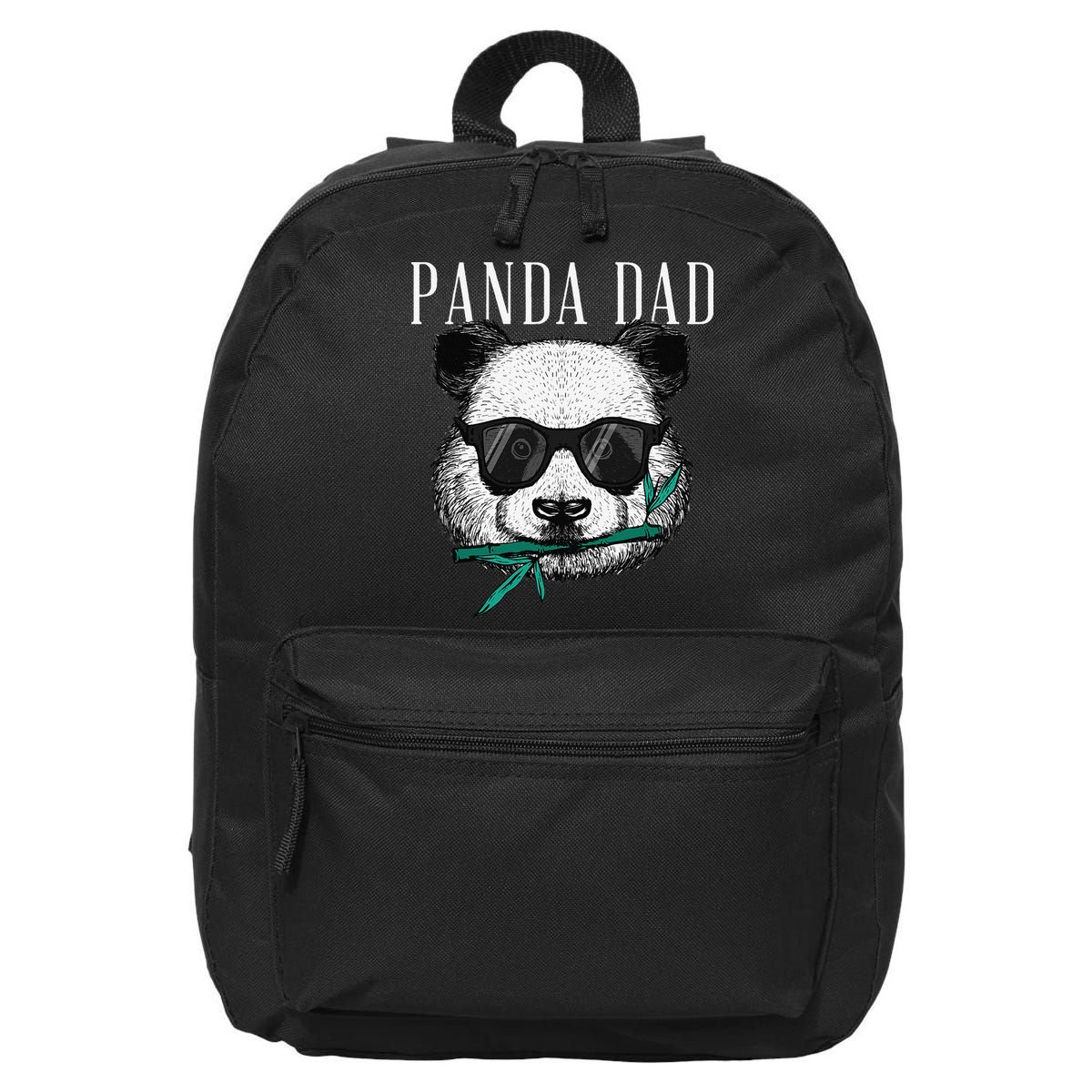 Panda Bear Dad Coolest Father Fun Fathers Day Sunglasses 16 in Basic Backpack