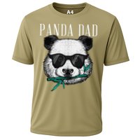 Panda Bear Dad Coolest Father Fun Fathers Day Sunglasses Cooling Performance Crew T-Shirt