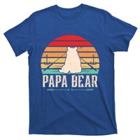 Papa Bear Dad Bear Fishing Great Gift T-Shirt