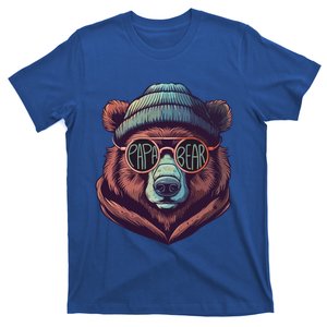 Papa Bear Dad Humor FatherS Day Gift T-Shirt