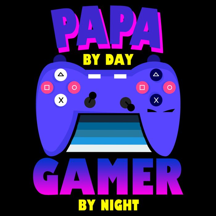 Papa By Day Gamer By Night Cooling Performance Crew T-Shirt