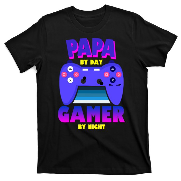 Papa By Day Gamer By Night T-Shirt