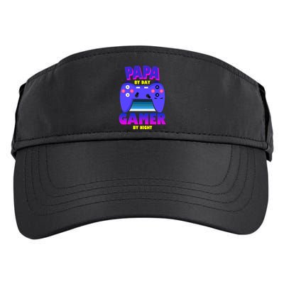 Papa By Day Gamer By Night Adult Drive Performance Visor