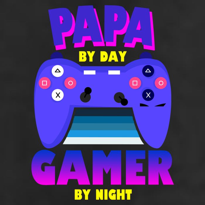 Papa By Day Gamer By Night Adult Drive Performance Visor