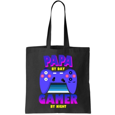 Papa By Day Gamer By Night Bag