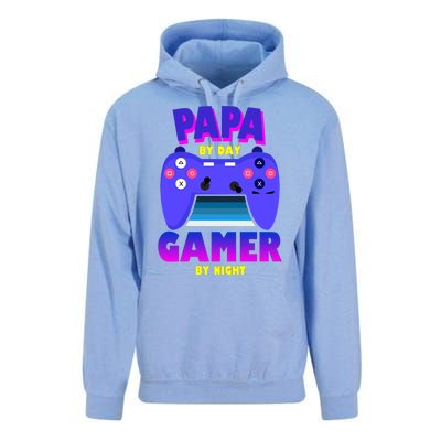 Papa By Day Gamer By Night Unisex Surf Hoodie