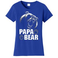 Papa Bear Dad Fathers Day Cool Gift Women's T-Shirt