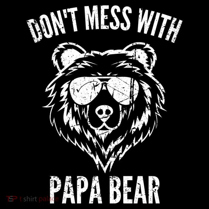 Papa Bear Design Dont Mess With Papa Bear Funny Fathers Day Meaningful Gift Impact Tech Backpack