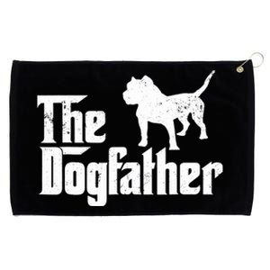 PIT BULL Dog The Dogfather Dog Lover Grommeted Golf Towel