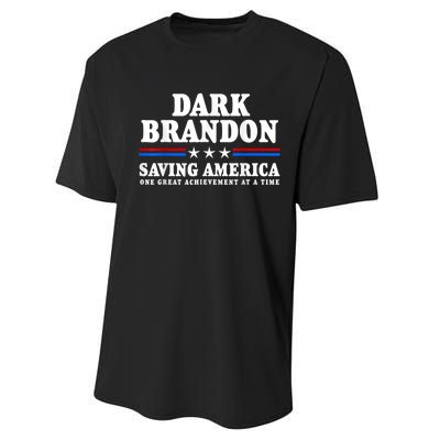 Pro Biden Dark Brandon Saving America Political Performance Sprint T-Shirt