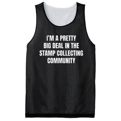 Pretty Big Deal In The Stamp Collecting Community Mesh Reversible Basketball Jersey Tank