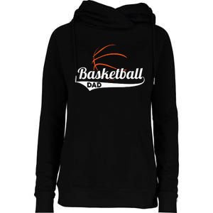 Proud Basketball Dad funny father's day Womens Funnel Neck Pullover Hood