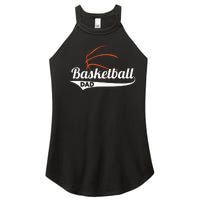 Proud Basketball Dad funny father's day Women's Perfect Tri Rocker Tank