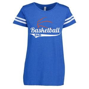 Proud Basketball Dad funny father's day Enza Ladies Jersey Football T-Shirt